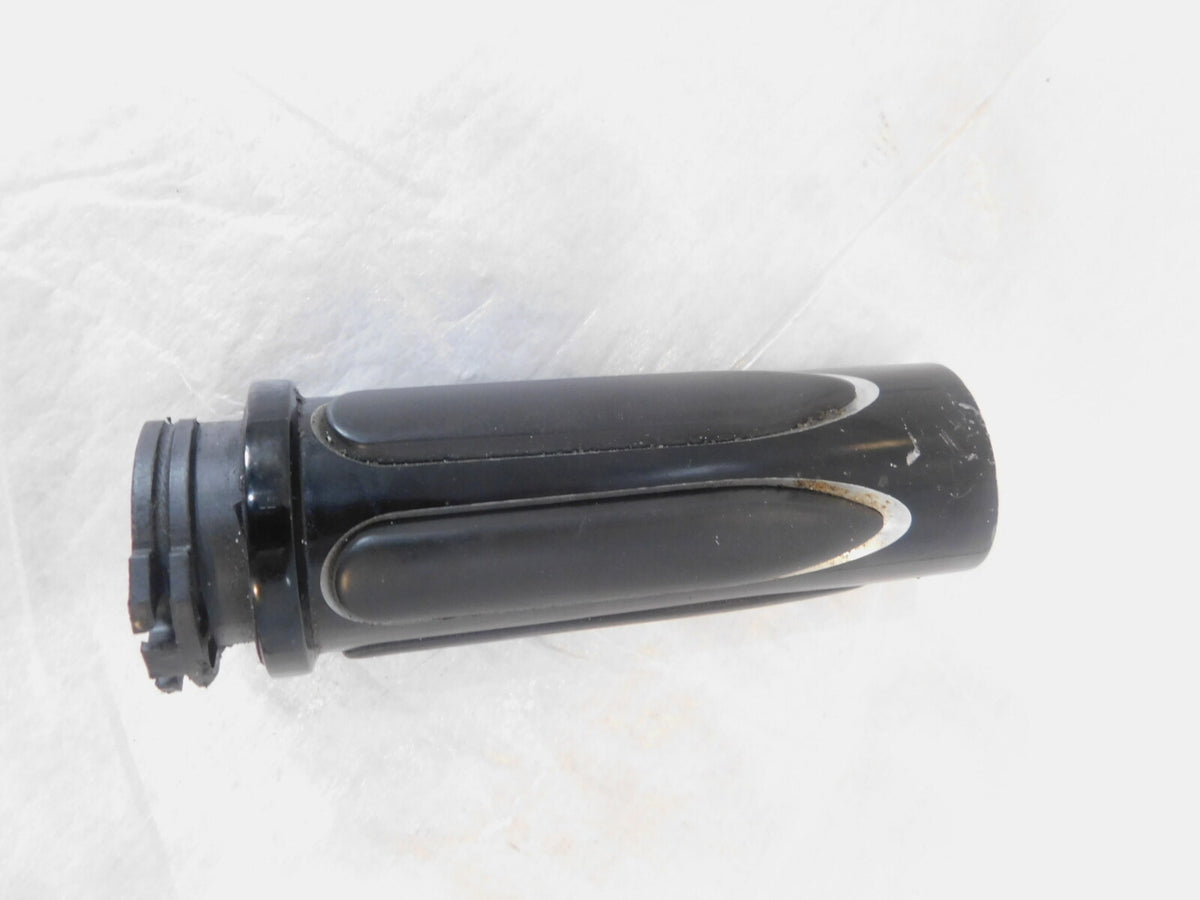 Harley Davidson Dyna Softail Sportster Rubber & Metal Handlebar Right Hand Grip
