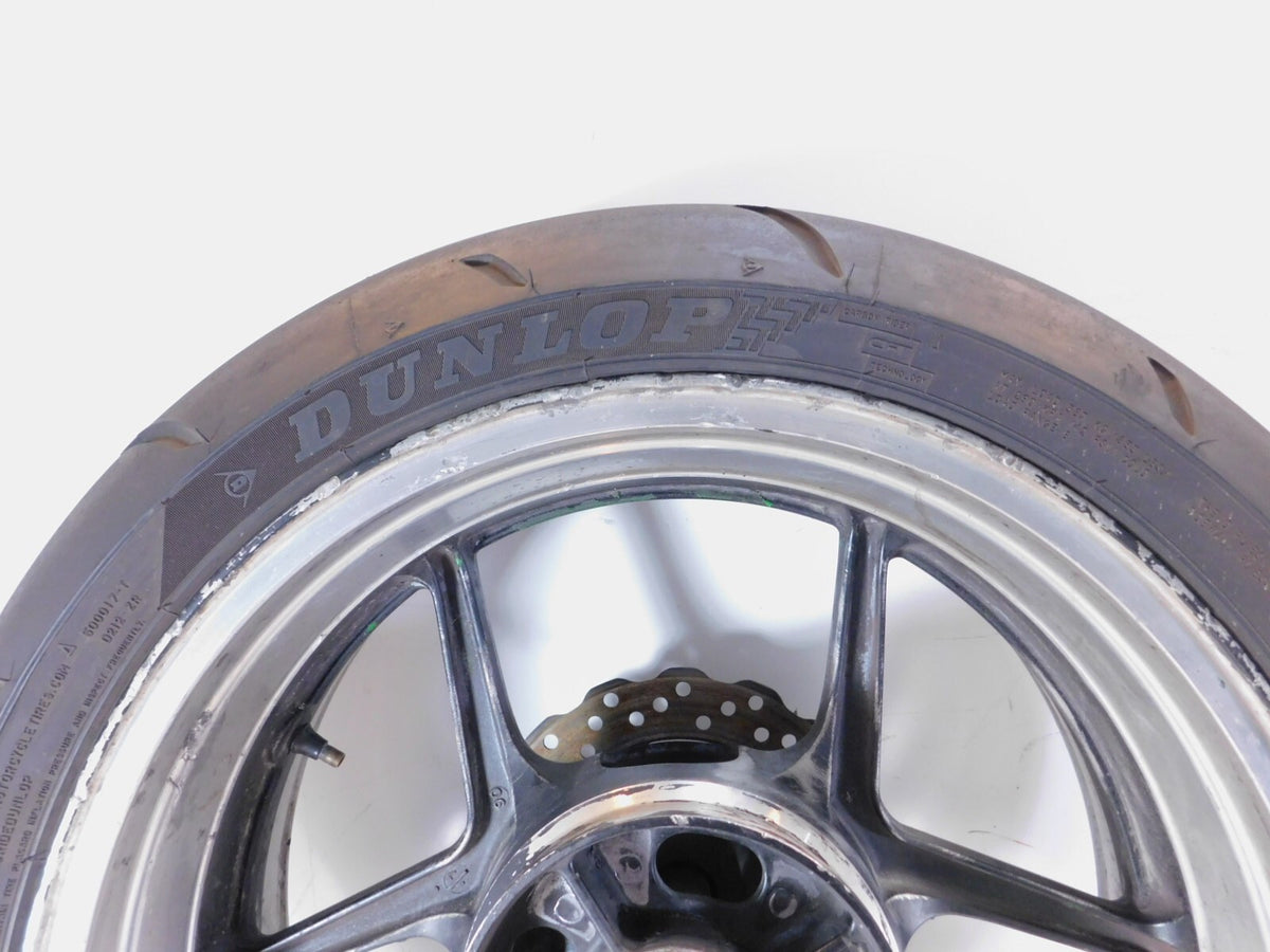 2007 07 Kawasaki Ninja ZX-10R ZX10R ZX1000 Rear Back Wheel Rim Hub & Brake Rotor - C3 Cycle