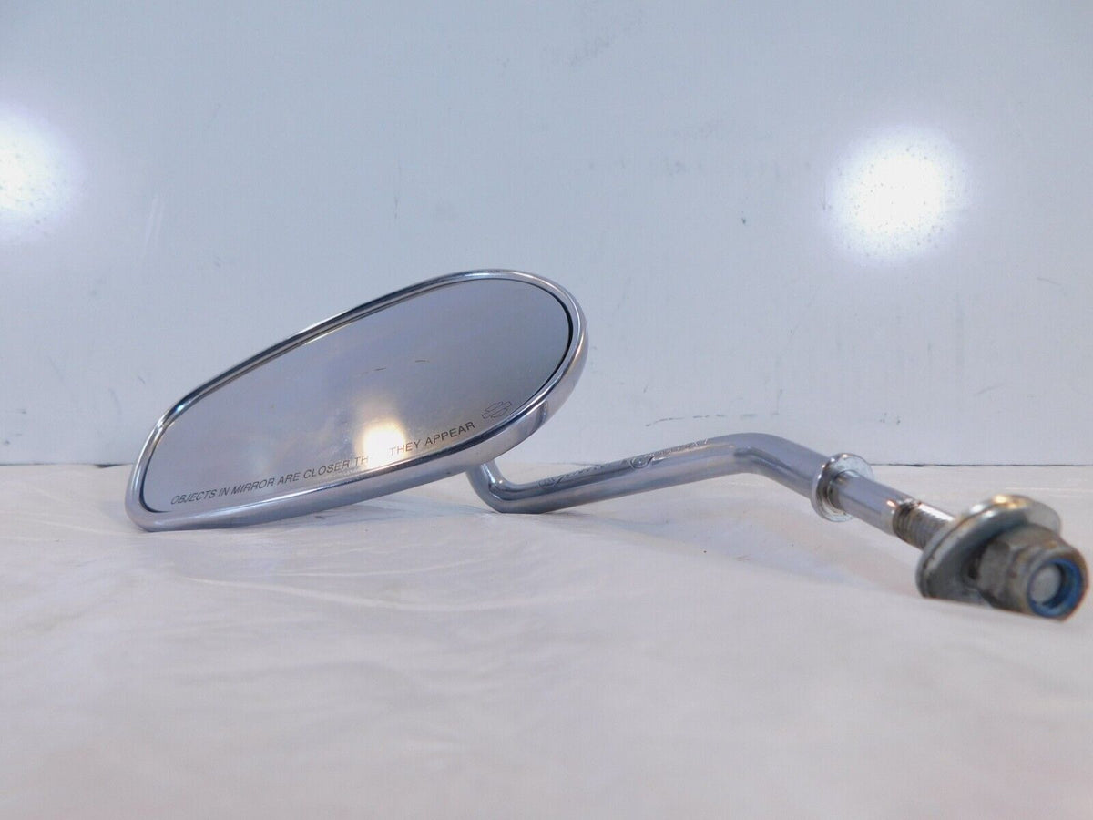 Chrome Harley Davidson FXR & Softail & Dyna & Sportster Left Rear View Mirror - C3 Cycle