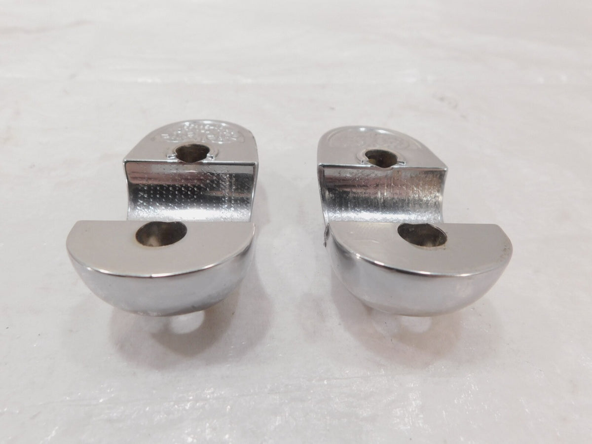 Harley Davison VRSCR Street Rod Chrome Left Right Handlebar Riser Clamp Caps - C3 Cycle