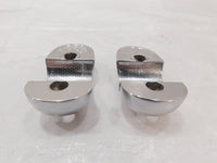 Harley Davison VRSCR Street Rod Chrome Left Right Handlebar Riser Clamp Caps - C3 Cycle