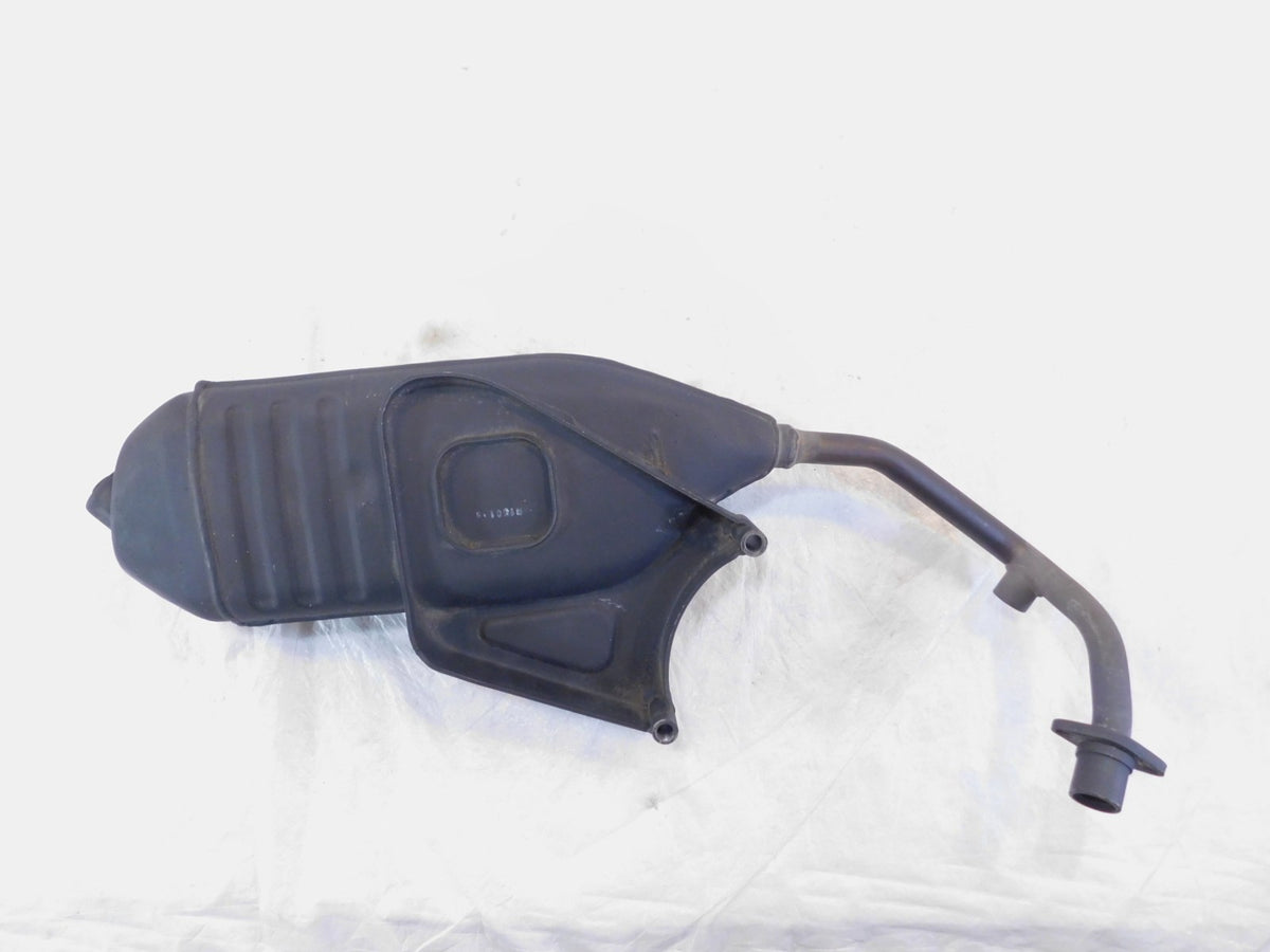 Vespa Primavera & Sprint 50 Black Engine Exhaust Muffler Silencer System - C3 Cycle