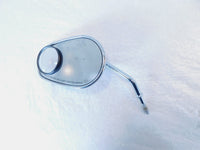 Harley Davidson FXR & Softail & Dyna & Sportster Left Chrome Rear View Mirror - C3 Cycle