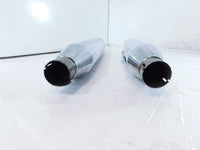 Harley Davidson Dyna Super Glide & Low Rider Chrome Exhaust Header Pipe Mufflers - C3 Cycle