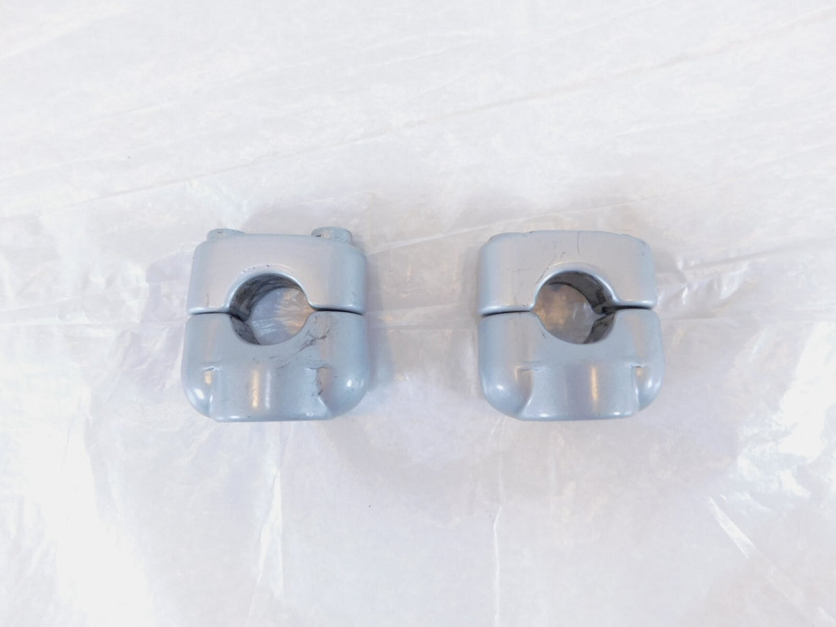 97-2000 BMW F650 Funduro F650ST Upper/Lower Handlebar Riser Clamp Bracket Mounts - C3 Cycle