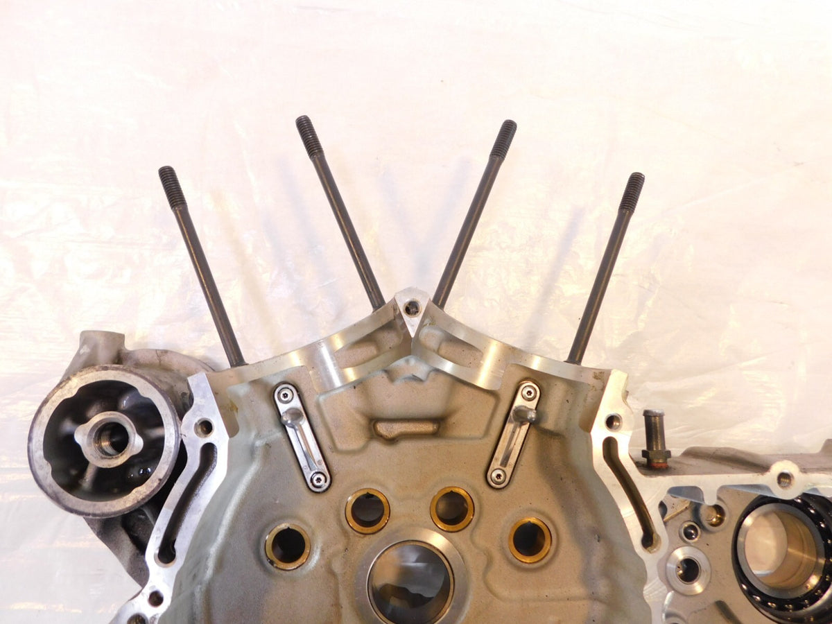 2004 2005 Silver Harley Davidson Sportster 883 1200 Engine Crankcase Half - C3 Cycle