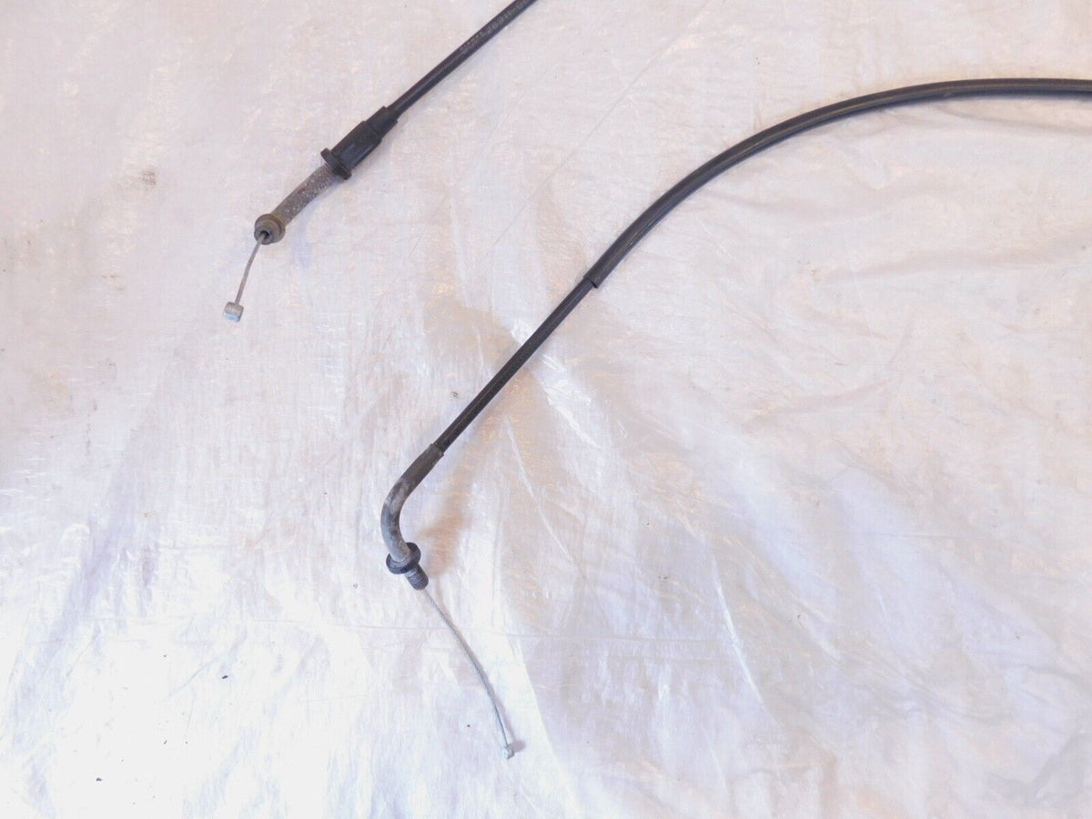 1989-1999 Yamaha Virago 750 1100 XV750 XV1100 Throttle Open/Close Cable Lines - C3 Cycle