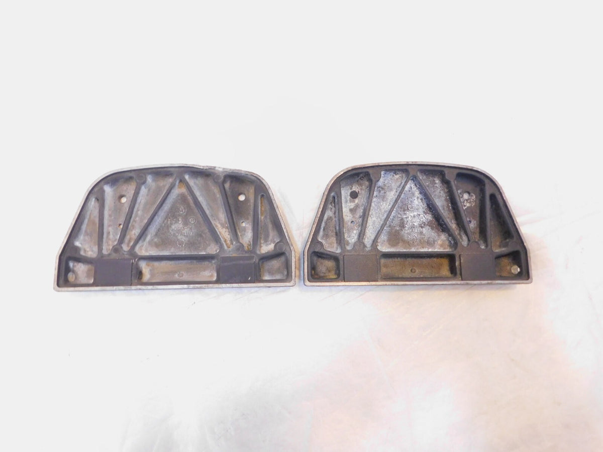 Harley Road King Electra Glide Left Right Passenger Footrest Footboards Bottoms - C3 Cycle