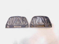 Harley Road King Electra Glide Left Right Passenger Footrest Footboards Bottoms - C3 Cycle