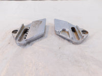 Pair Yamaha XJ750 Maxim 750 Front Main Rider Driver Foot Peg Stay Bracket Mounts - C3 Cycle