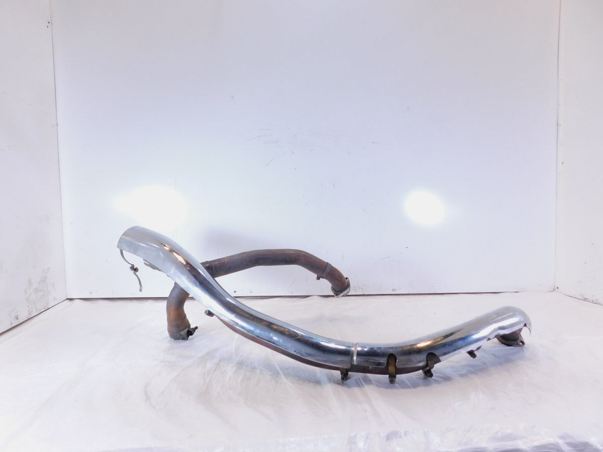 Kawasaki Vulcan 1700 Voyager Vaquero Exhaust Muffler Header Pipe & Heat Shields - C3 Cycle