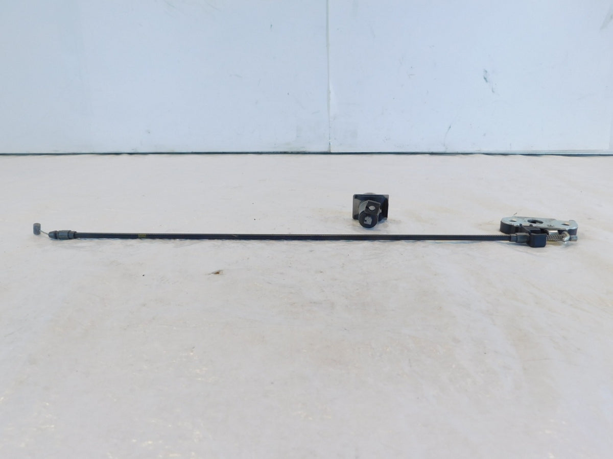 2013-2019 KTM 690 Duke Rear Seat Saddle Lock Release Latch & Cable Line - no key - C3 Cycle