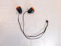 Harley Davidson V-Rod VRod VRSC & Sportster XR1200 Black Turn Signal Indicators - C3 Cycle