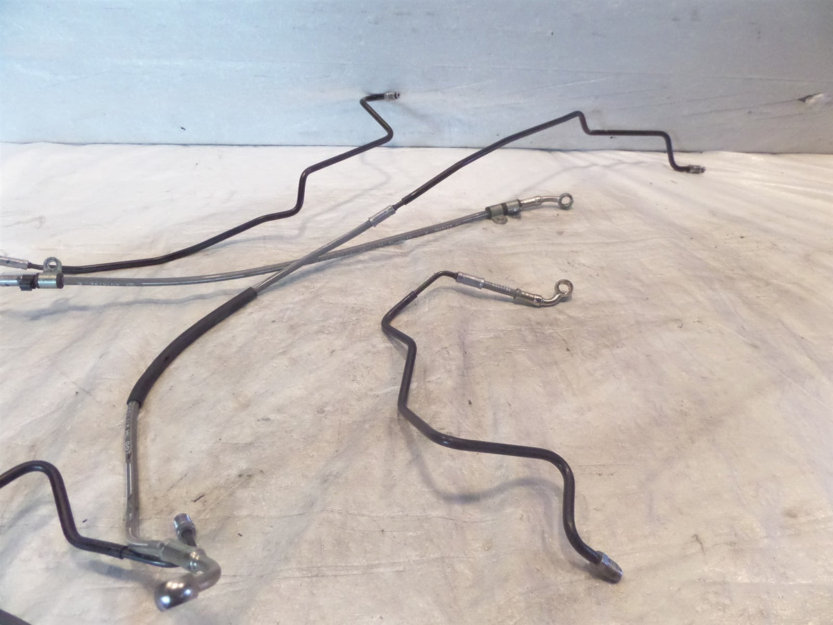 2015 Triumph Street Triple R & RX ABS Brake Hose Pipe Line Lot - C3 Cycle