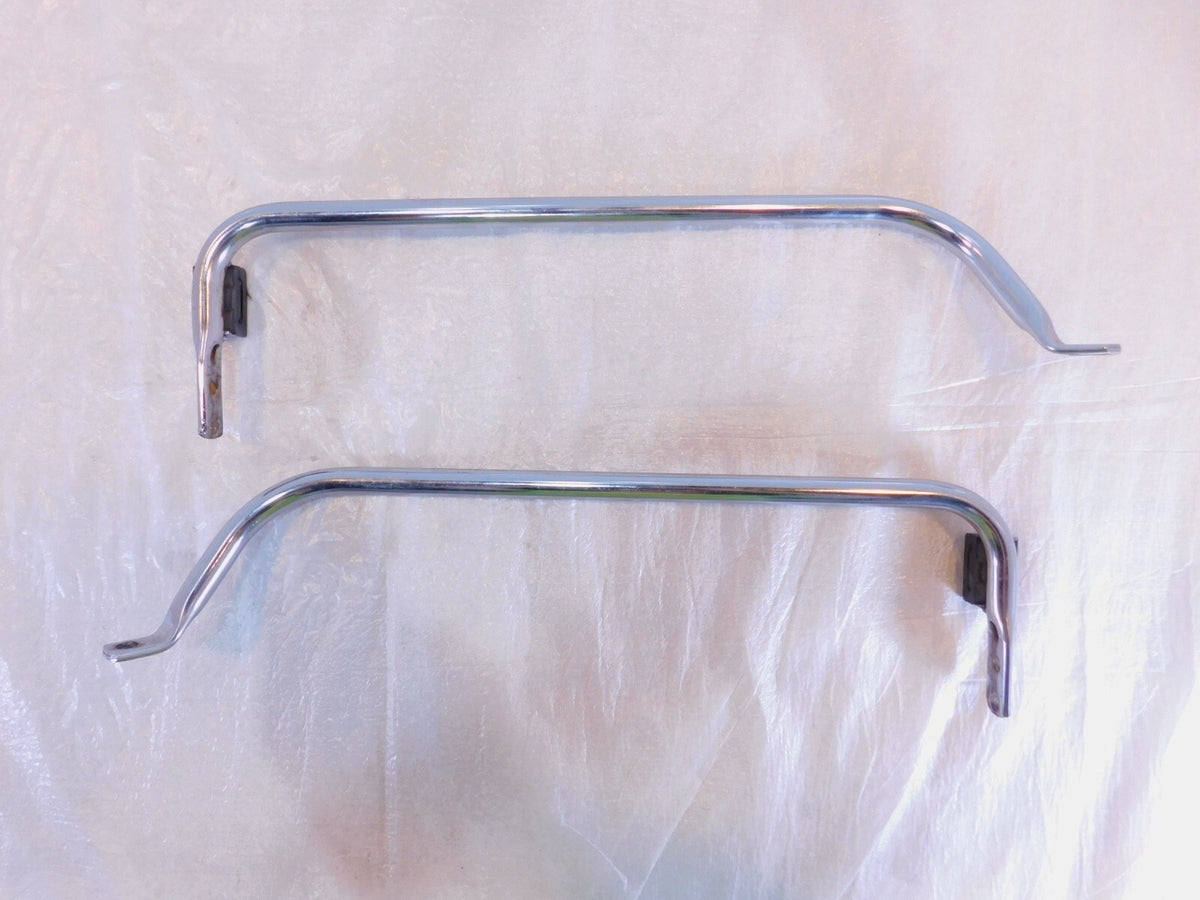Harley Davidson Road King & Street Glide Left & Right Chrome Saddlebag Bracket