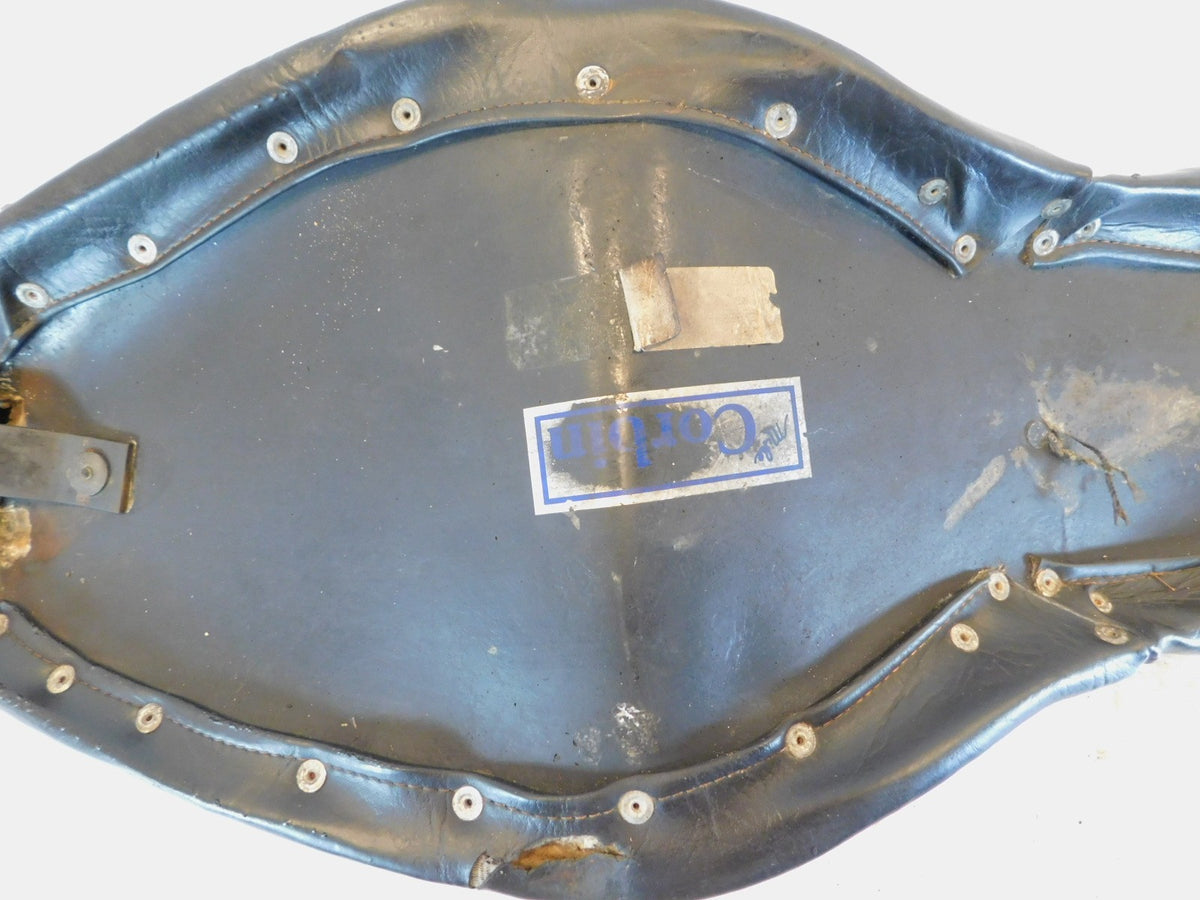 1973 Harley Davidson Sportster 900 1000 Corbin Driver & Passenger Seat - BURN - C3 Cycle