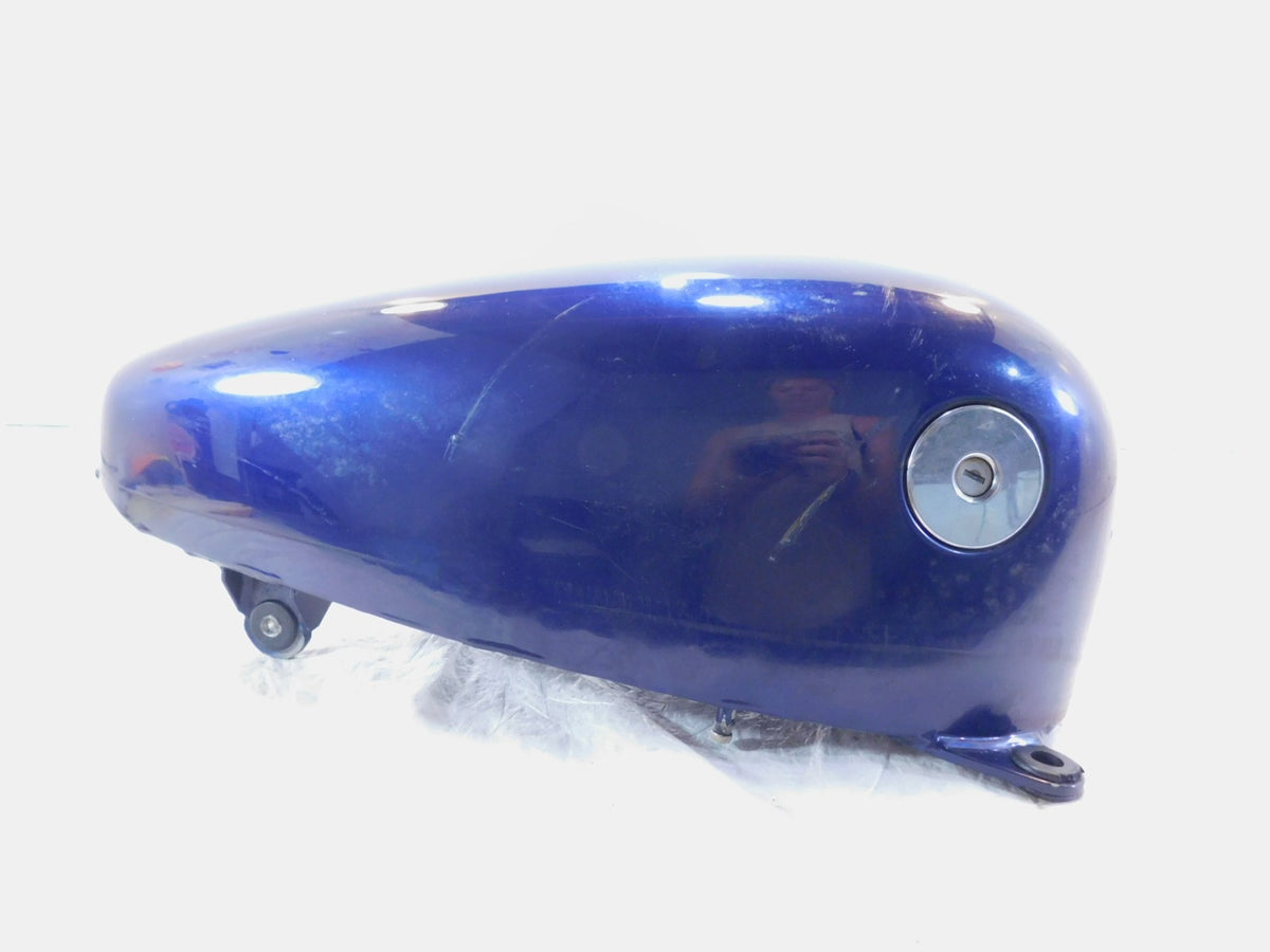 2002 Indian Gilroy Scout Cobalt Blue Left Side Fuel Gas Petrol Tank 89-445 - C3 Cycle