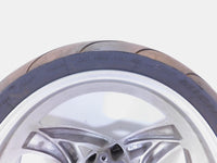 2001-2005 BMW F650CS F650 CS Scarver Silver Rear Rim Wheel & Tire - 36317681009 - C3 Cycle