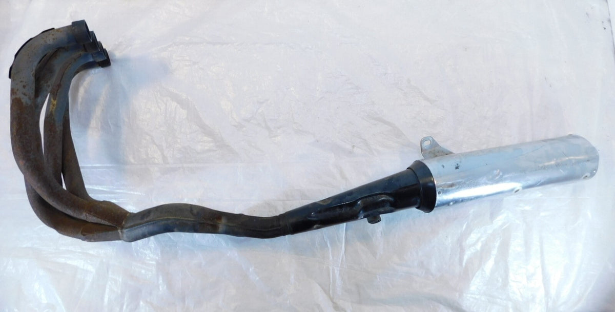 1995 1996 1997 Kawasaki GPz1100 ZX1100E Left Exhaust Muffler Pipe & Header Pipes - C3 Cycle