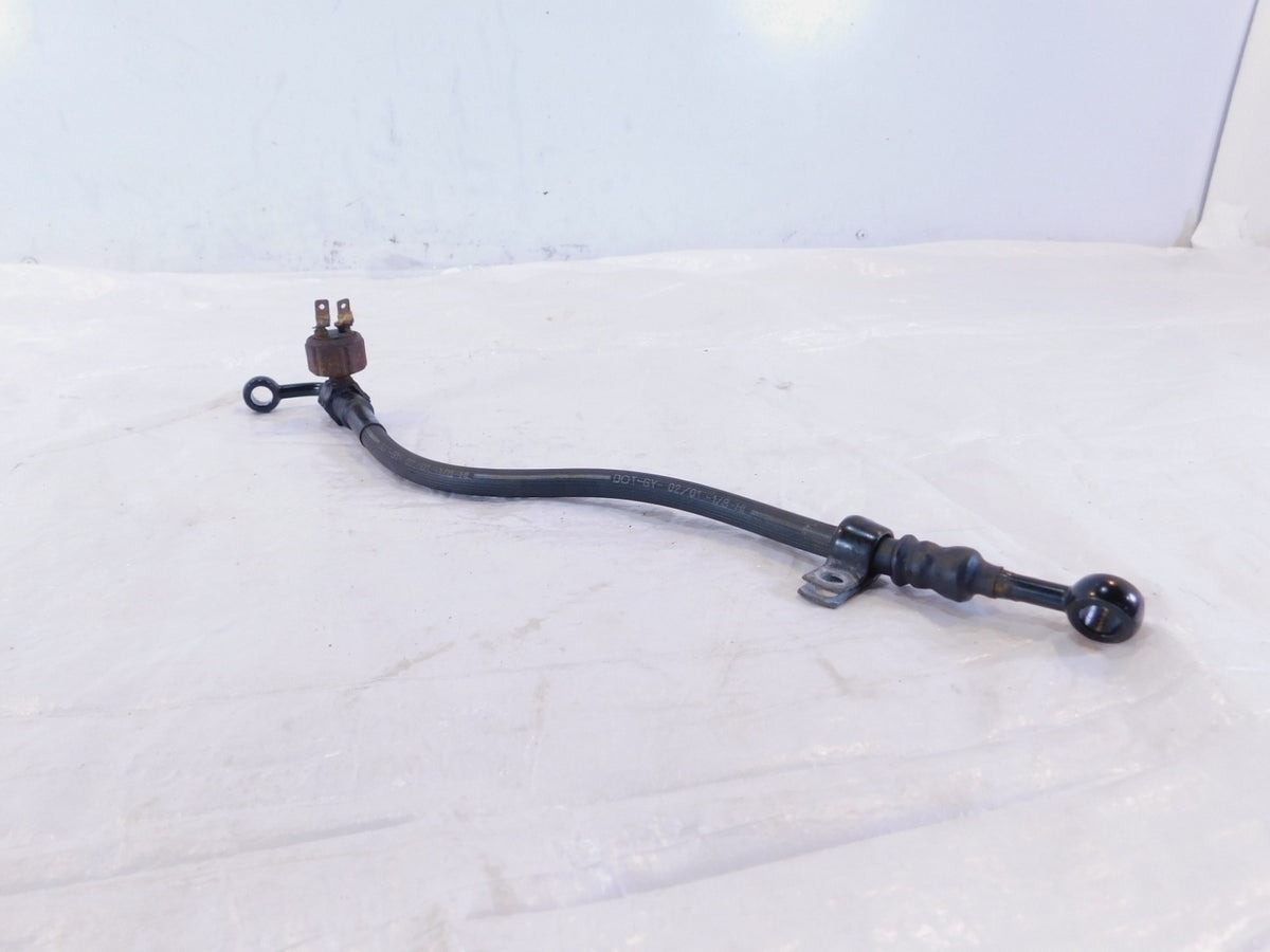 Harley Davidson Dyna Wide Glide Super Glide & Low Rider Rear Brake Line Hose - C3 Cycle