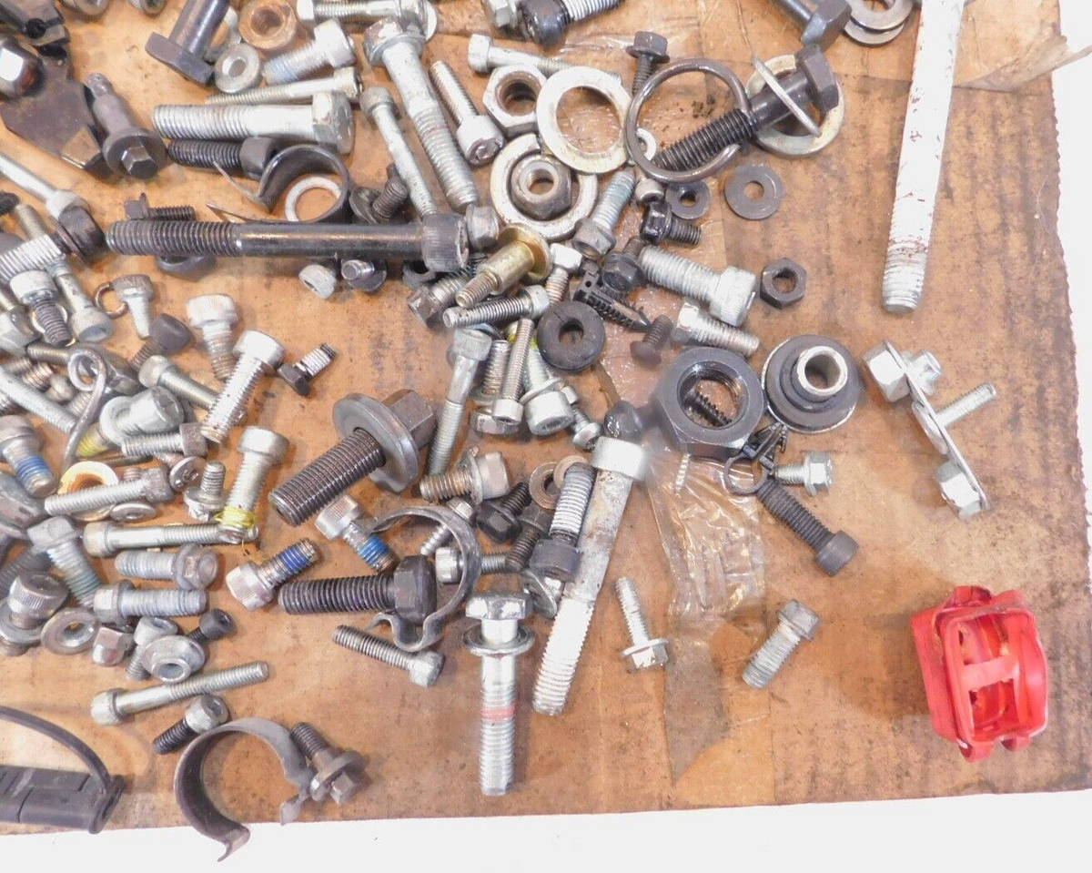 2005 05 Victory Vegas Misc Hardware Nuts Bolts Brackets Washers Parts Box Lot - C3 Cycle