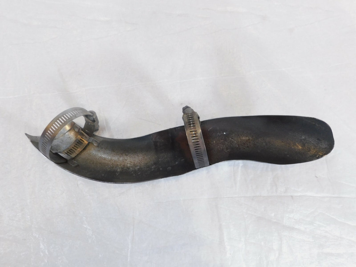 1981-1983 Harley Electra Glide Shovelhead Rear Exhaust Header Pipe Cover Shield - C3 Cycle