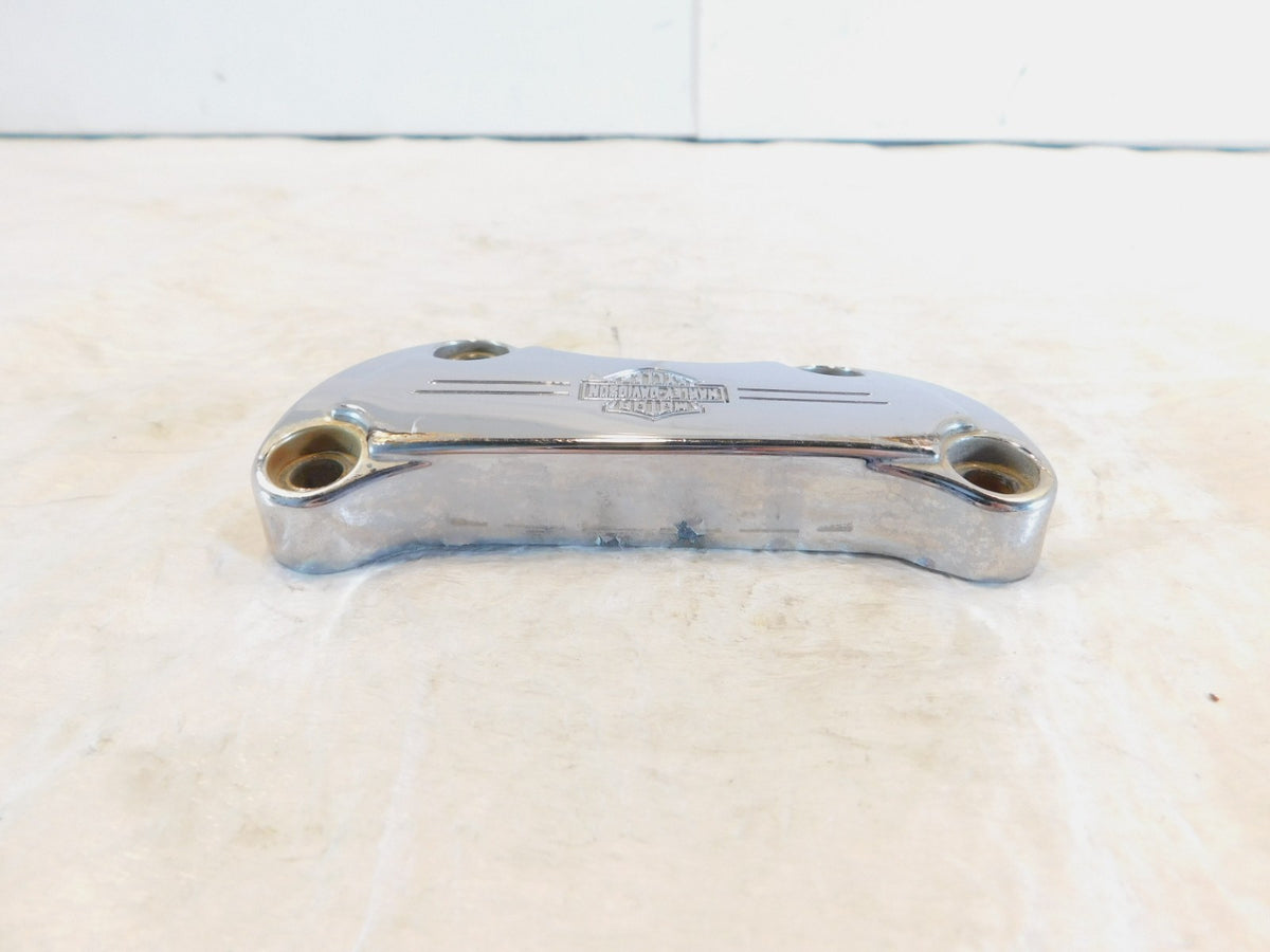 Harley Davidson Sportster 883 & 1200 Chrome Handlebar Riser Mount Bracket Clamp