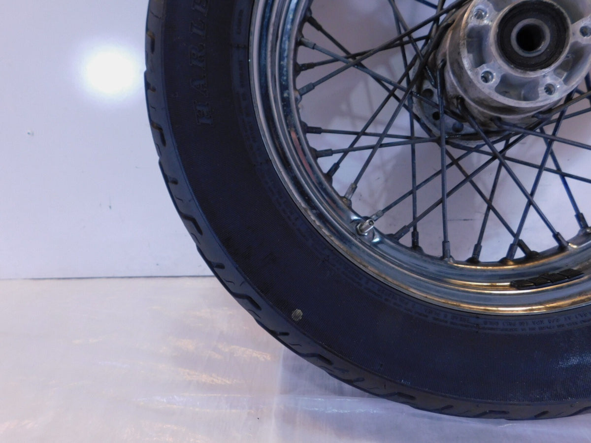 Harley Davidson Softail Heritage Classic & Deluxe Laced Front Wheel Rim w/ Tire - C3 Cycle