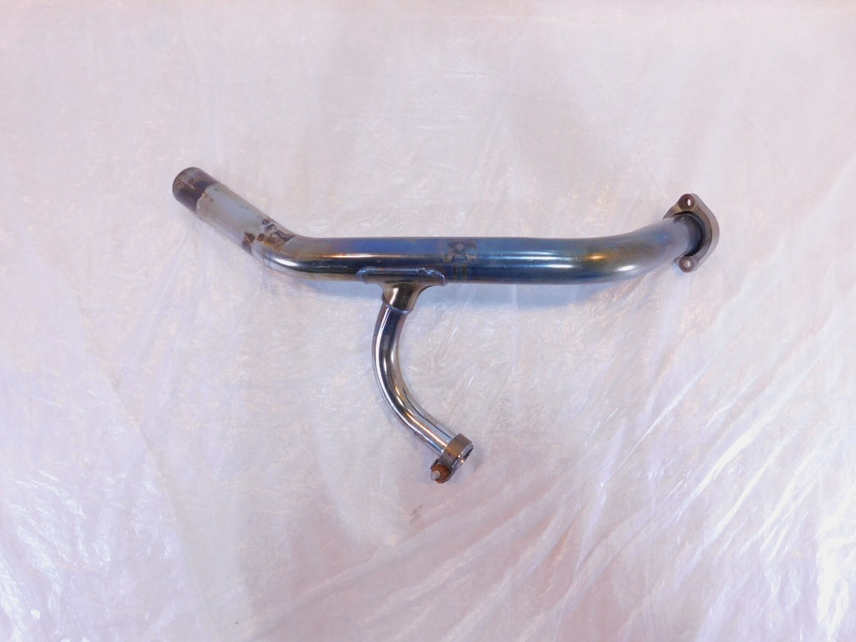 Harley Davidson FXD Dyna Rear Exhaust Header Pipe Chrome Heat Shield Cover - C3 Cycle