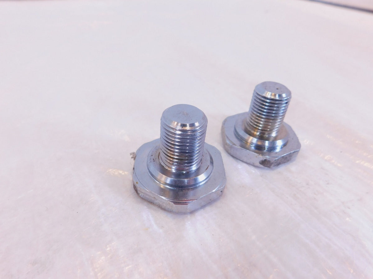 Harley Davidson Road King Dyna Softail Wide Glide 41mm Front Fork Tube Plug Caps - C3 Cycle