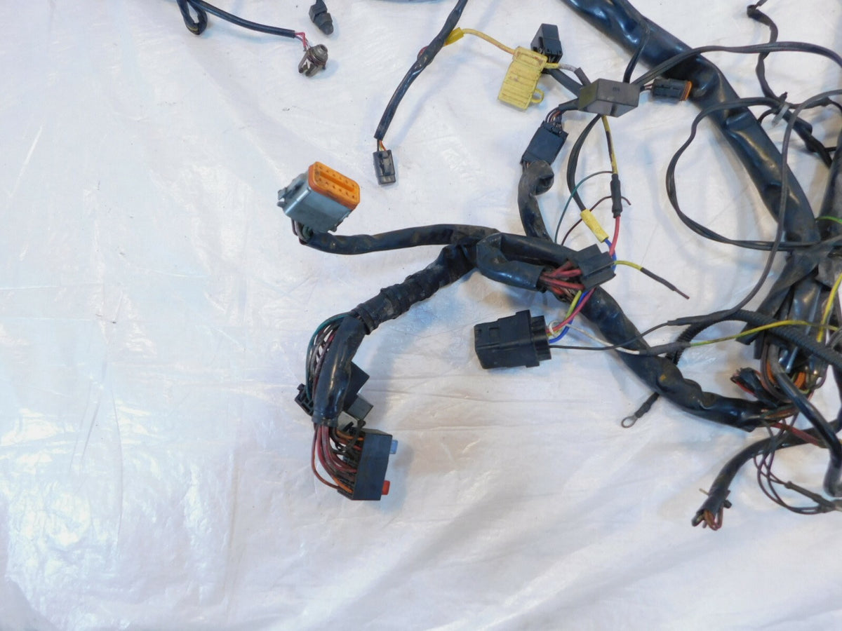 2003 03 Harley Davidson FLHPI Road King Police EFI Main Wire Wiring Harness Loom - C3 Cycle