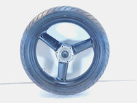 Triumph Daytona 595 955 955i Speed Triple Sprint ST Black Front Wheel Rim & Tire - C3 Cycle