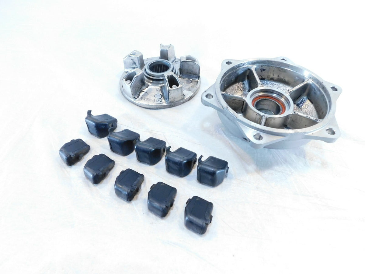02-08 Honda VFR800 Interceptor 800 Rear Wheel Drive Hub Flange & Damper Bushings - C3 Cycle