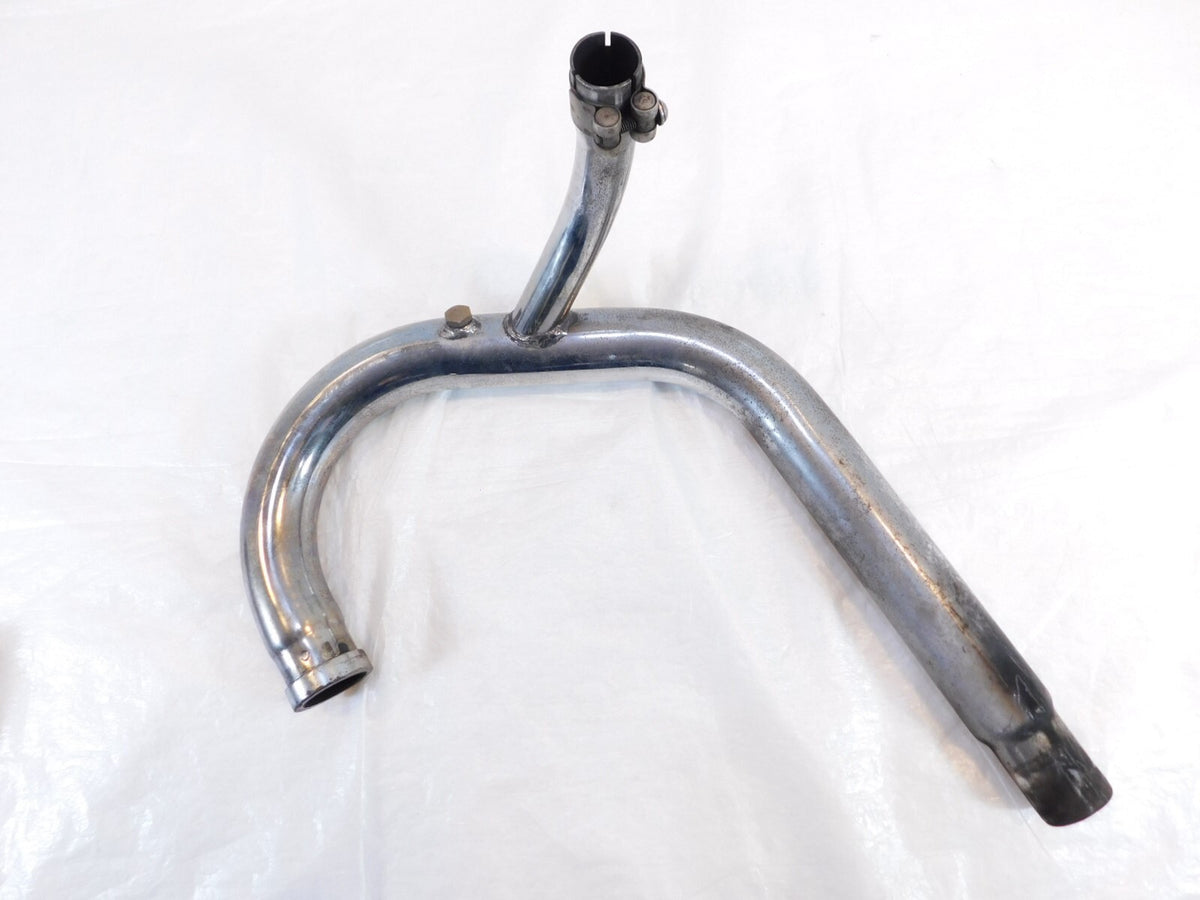 2003-2004 Moto Guzzi California 1100 Aluminum Titanium Left Exhaust Header Pipe - C3 Cycle
