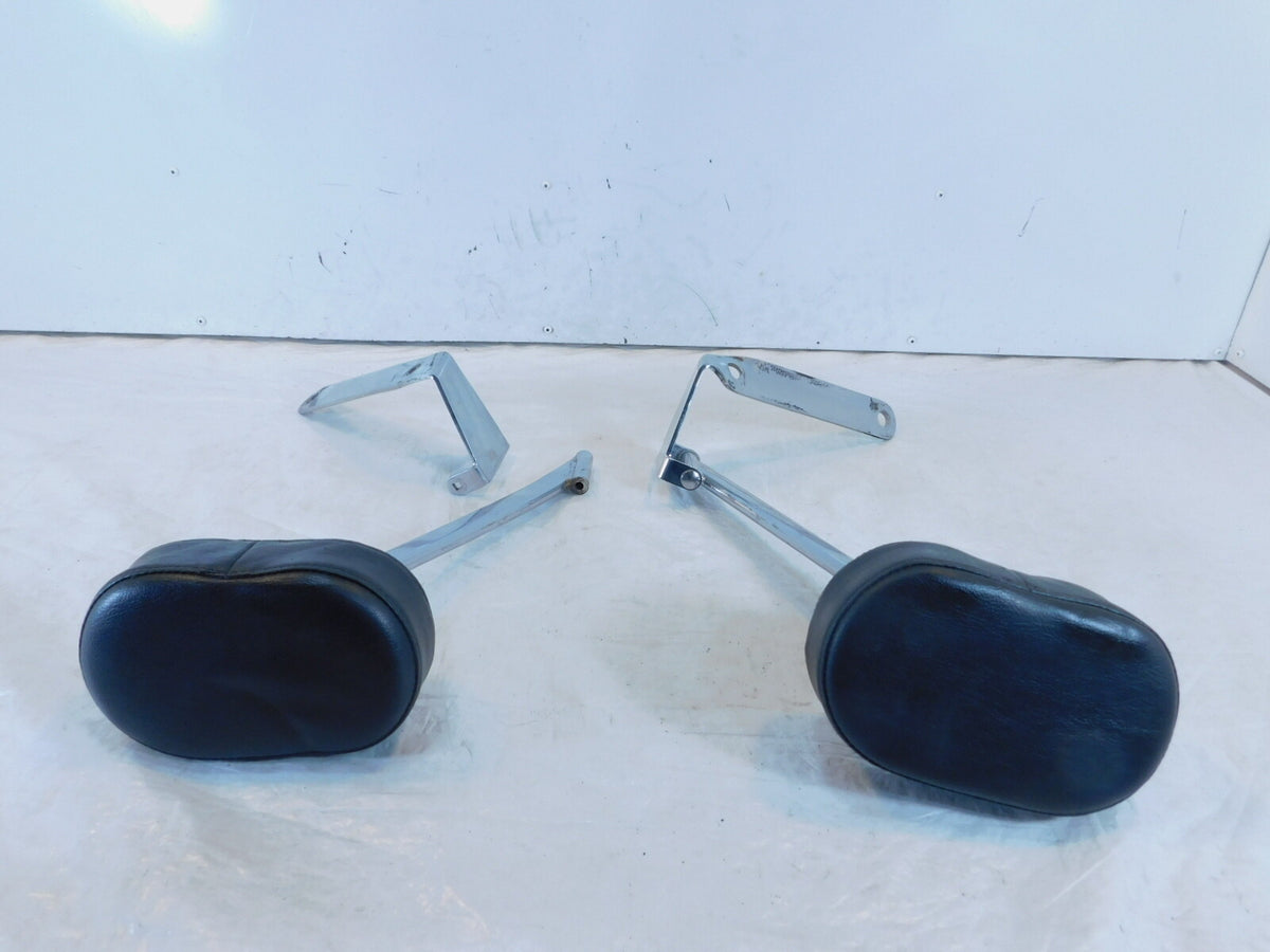 Honda GL1800 Goldwing 1800 Show Chrome Dual Left/Right Rear Passenger Arm Rests - C3 Cycle