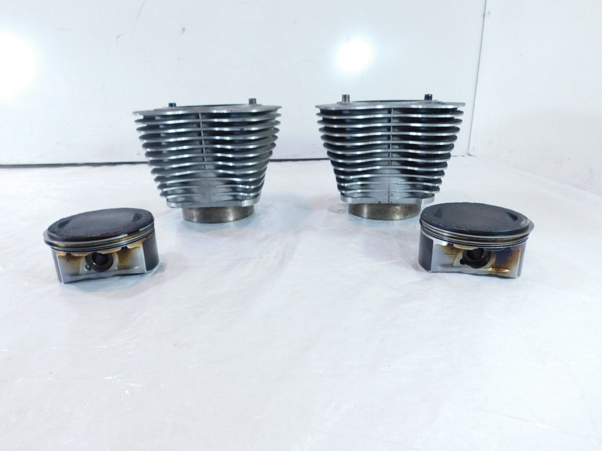 Harley Davidson Touring Dyna & Softail Twin Cam 96 Silver Cylinders & Pistons - C3 Cycle