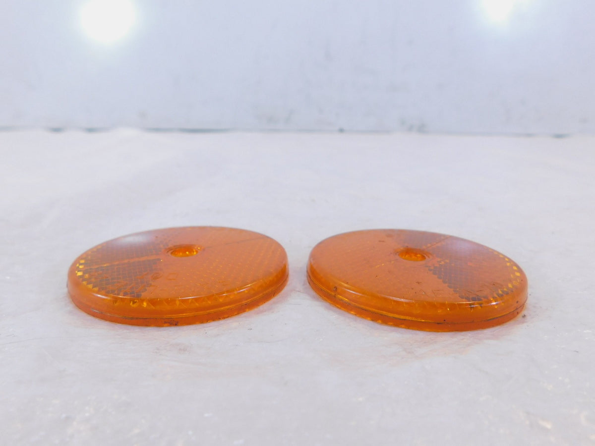 2008-2016 Triumph Street Triple 675 675R Front Fender Mudguard Amber Reflectors - C3 Cycle