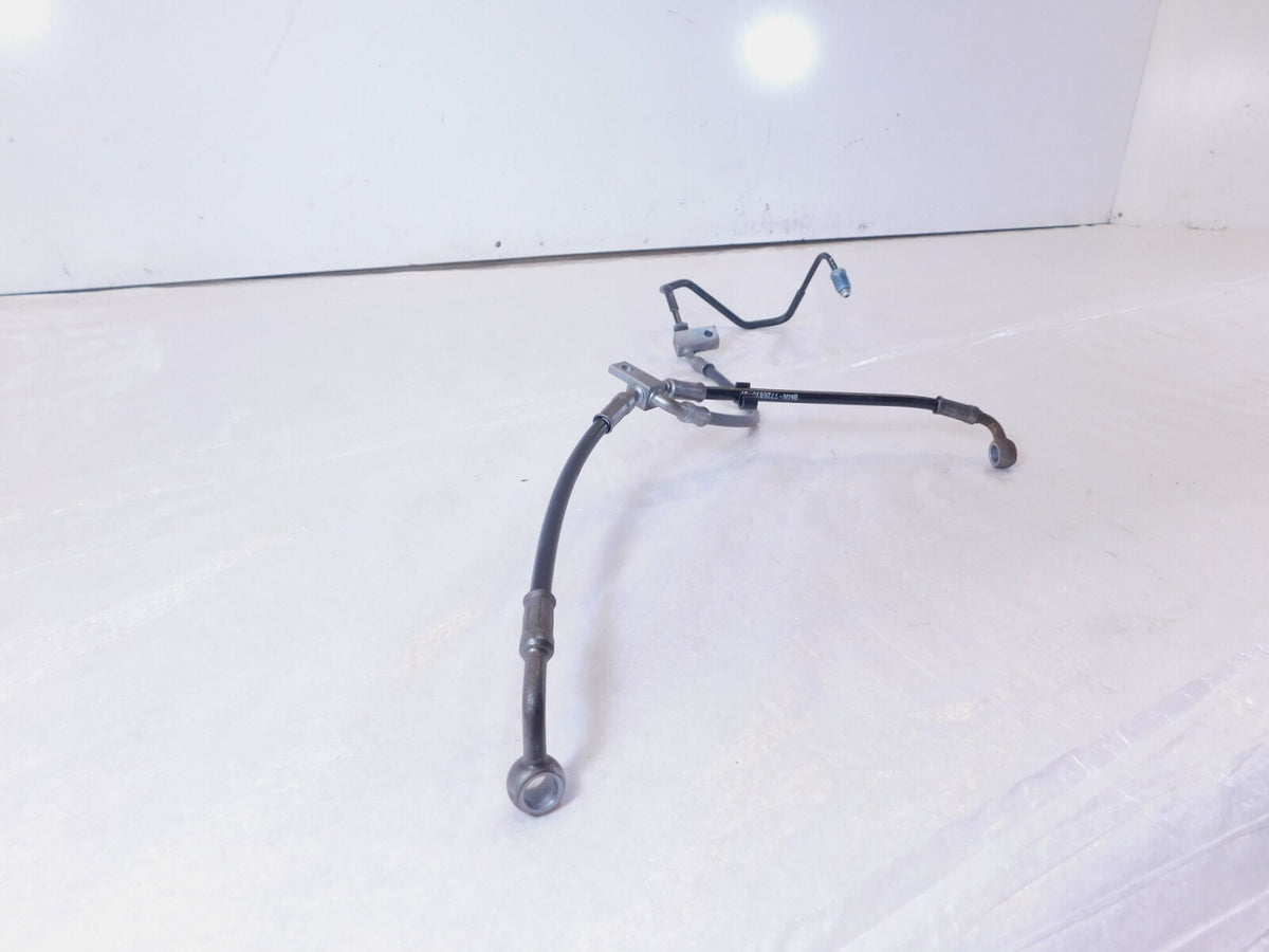 2011-2013 BMW K1600 K1600GT K1600GTL Front Wheel Brake Caliper Hose Pipe Lines - C3 Cycle