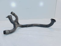 01-02 Ducati Monster 400 600 750 Horizontal Exhaust Manifold Header Pipes - Rash