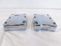 Harley Davidson Touring Dyna & Softail Chrome Cylinder Head Rocker Boxes - C3 Cycle