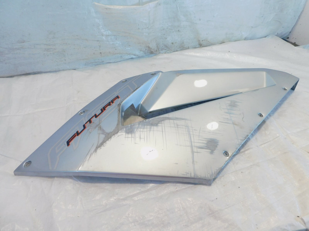 2001-2004 Aprilia RST1000 RST Futura Silver Upper Left Fairing Cowling Panel - C3 Cycle