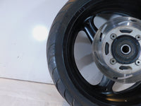 01-02 Buell M2 Cyclone S3 Thunderbolt & X1 Lightning Black Rear Wheel Rim & Tire