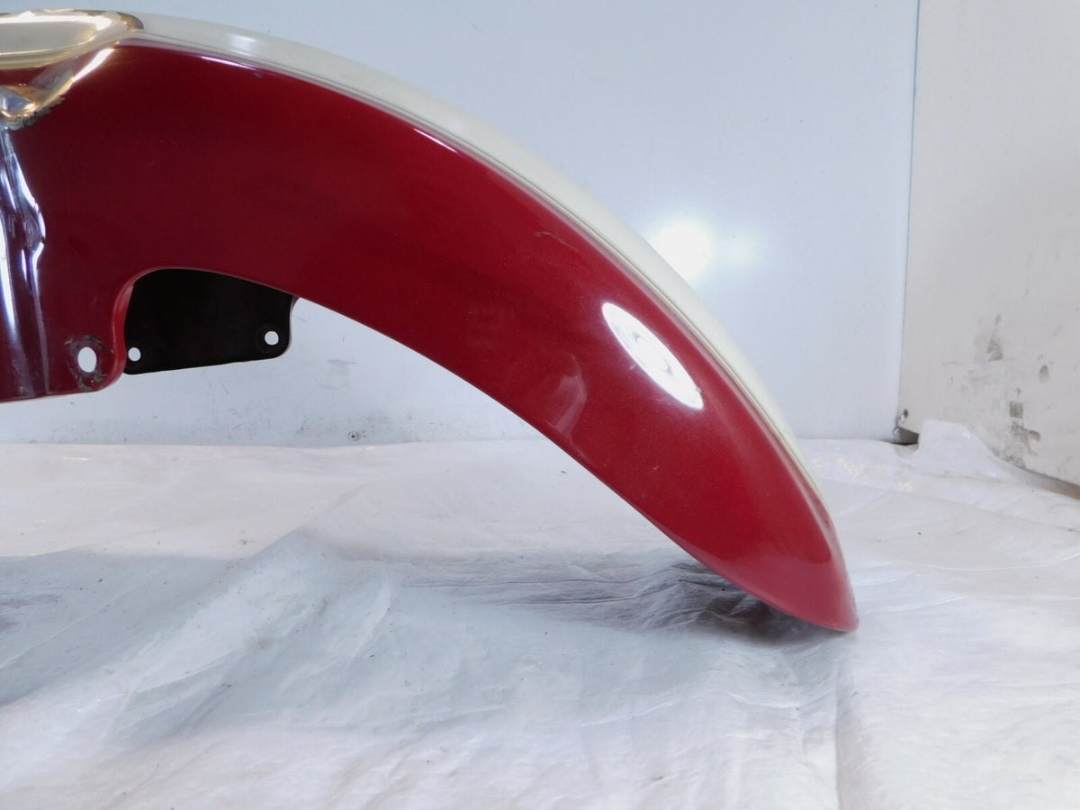2001 01 Yamaha V-Star 1100 XVS1100 Classic Red Front Wheel Fender Mudguard - C3 Cycle