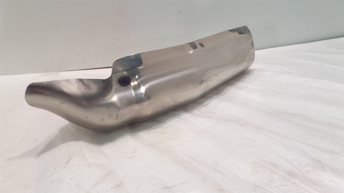 2002 02 Honda VFR800 VFR 800 Interceptor Rear Exhaust Muffler Shield Right Cover - C3 Cycle