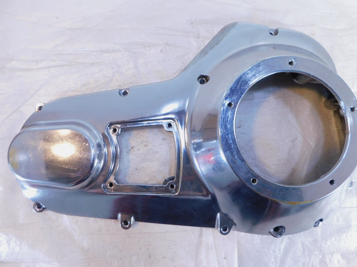 Harley Davidson Road King & Electra Glide Chrome Left Engine Motor Clutch Cover - C3 Cycle