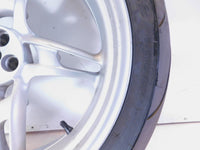BMW R1100S R1150R R1150RS R1150RT Silver Rear Wheel Rim w/ Tire - 5x17" - C3 Cycle