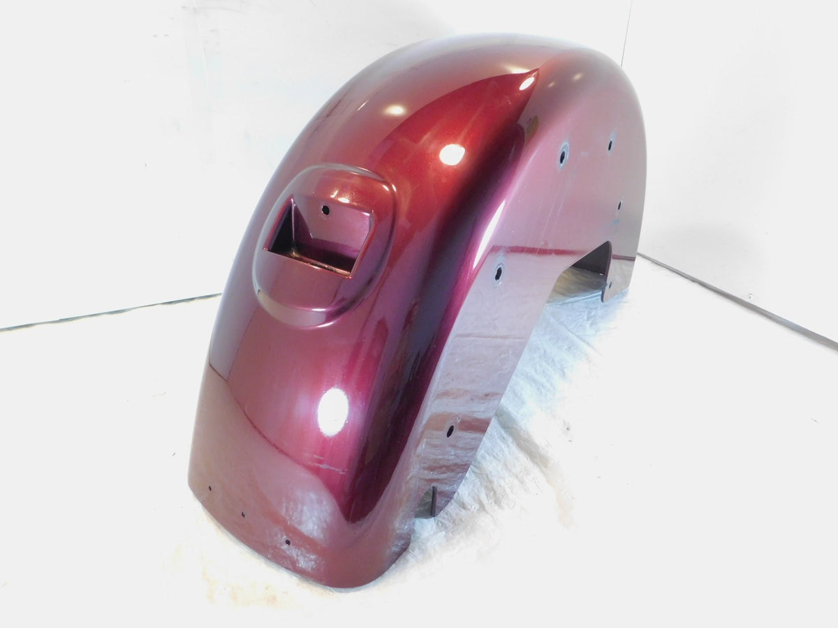 Harley Tri Glide Ultra Trike Mysterious Red Sunglo Rear Left Wheel Cover Fender - C3 Cycle