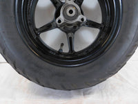 2012-2019 Yamaha YW50 Zuma 50 50F 50FX Black Front Wheel Rim & Tire 10" x 3.00" - C3 Cycle