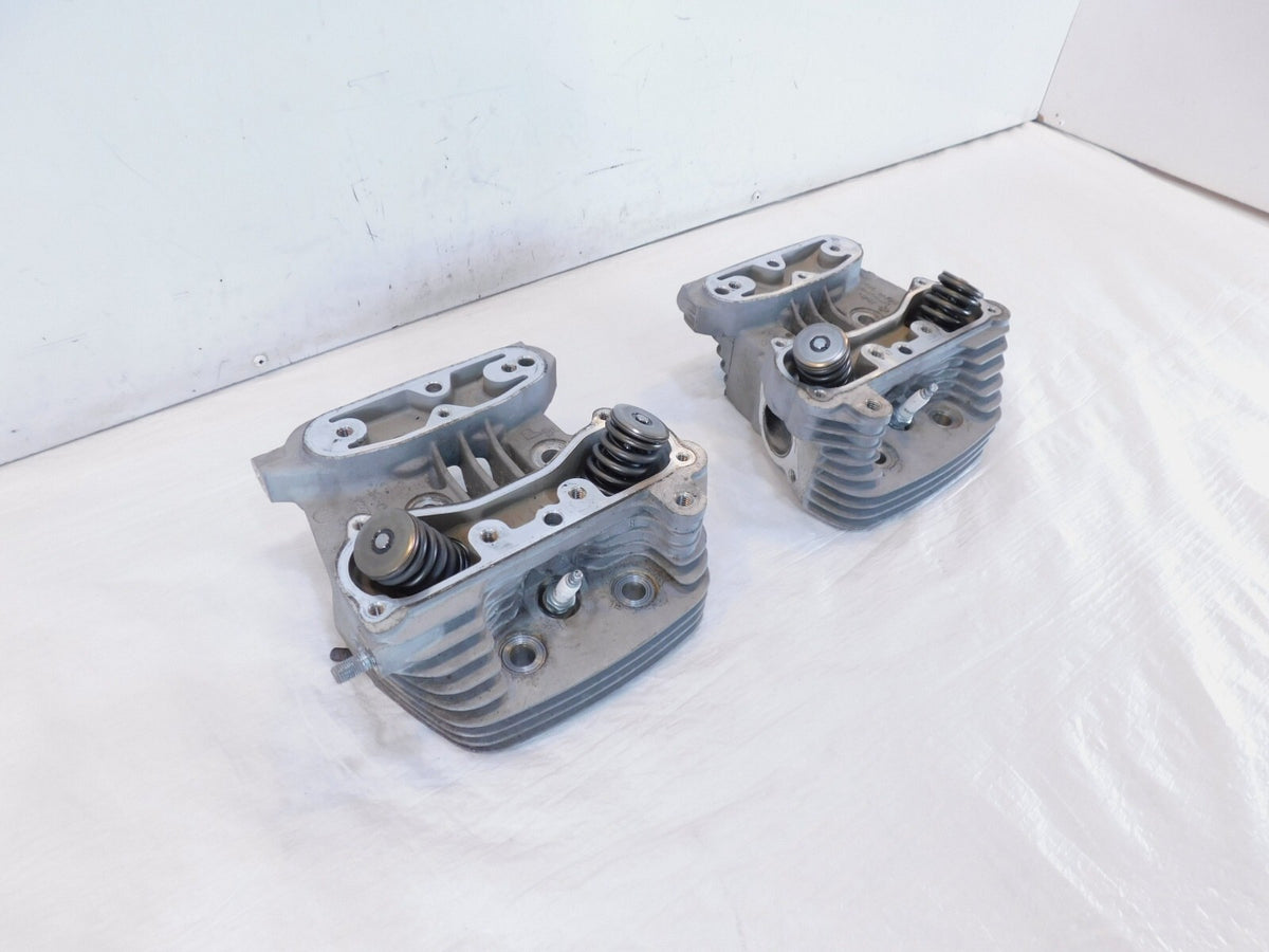 Harley Sportster 883 Front & Rear Engine Motor Cylinder Heads Springs & Valves - C3 Cycle