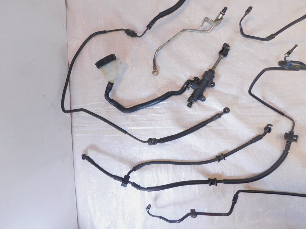 2014 Honda CTX 1300 ABS Rear Wheel Brake Master Cylinder & Hose Pipe Line Lot - C3 Cycle